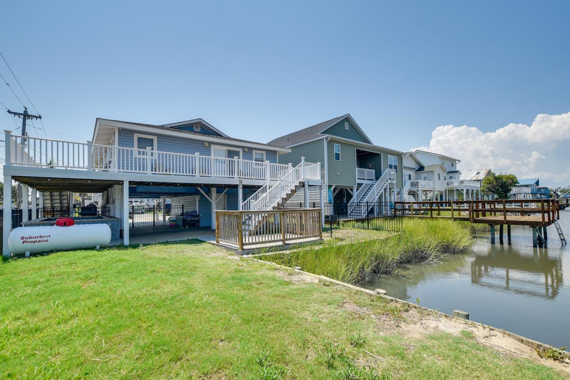 Waterfront North Myrtle Beach Home With Pool And Deck Luaran gambar